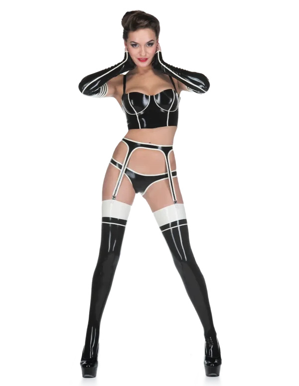 Latex Translucent Natura Lulu Stockings - Image 2