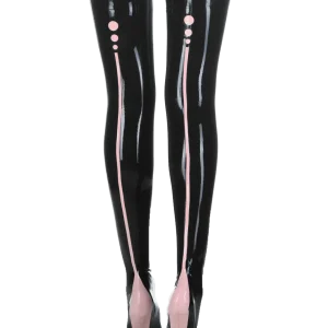 Latex Black Pamplemousse Stockings