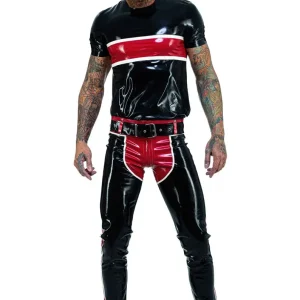 Latex Two-way zipper Pant
